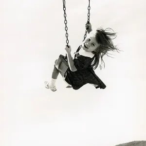 Girl on Swing