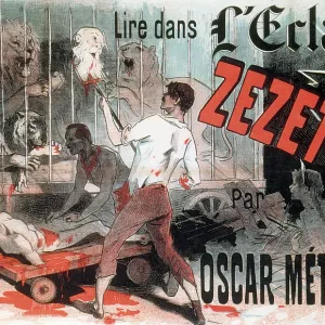 Grand Guignol Poster, Jules Cheret, 1890