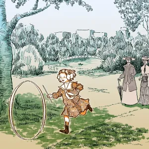 Hoop Rolling, 1904