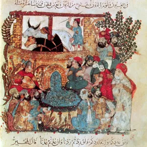 Literary Gathering, Baghdad, 12th Century Literary Gathering, Baghdad, 12th Century