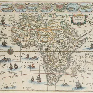 Map of Africa, 1667