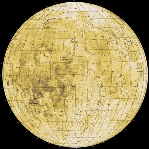 Map of Moon Map of Moon