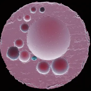Micrometeorite Structure SEM