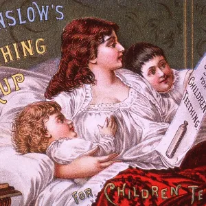 Mrs. Winslow's Soothing Syrup, Contained Morphine, Vintage Medical Advertisement