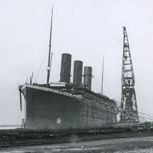 Outfitting the RMS Titanic, 1911 Outfitting the RMS Titanic, 1911