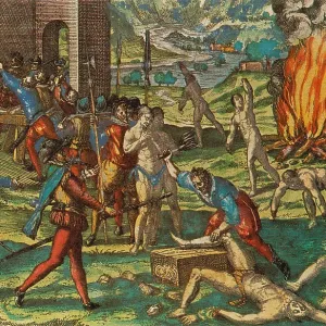 Persecution of Native American Indians, 16th Century Persecution of Native American Indians, 16th Century