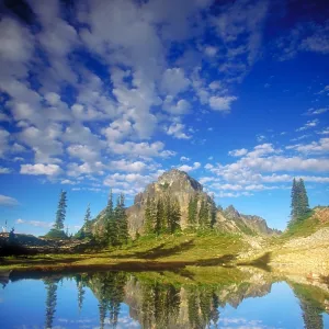 Pinnacle Peak Print, a photograph of a rock formation Pinnacle Peak Print, a photograph of a rock formation