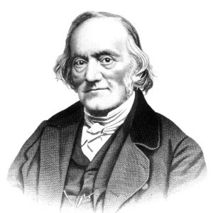 Print of English Paleontologist Richard Owen