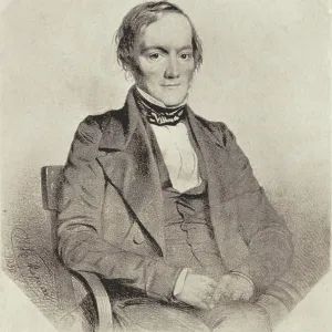 Print of Richard Owen, English Paleontologist