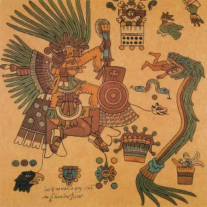 Quetzalcoatl, Aztec Creator Deity