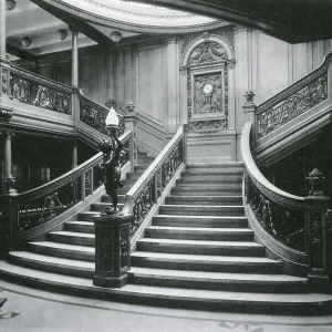 RMS Titanic, Grand Staircase, 1912