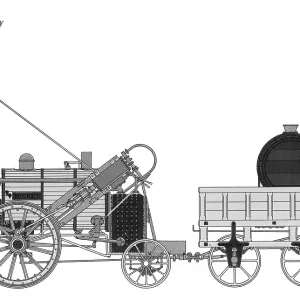 Robert Stephenson, "Rocket", 1829