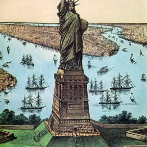 Statue of Liberty, 1884 Statue of Liberty, 1884