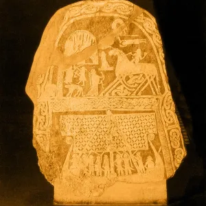 Stele depicting Norse Mythology