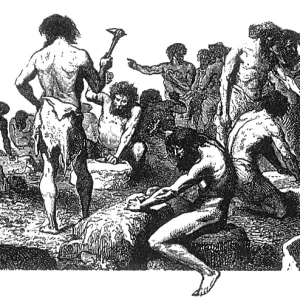 Stone Age Flintknappers