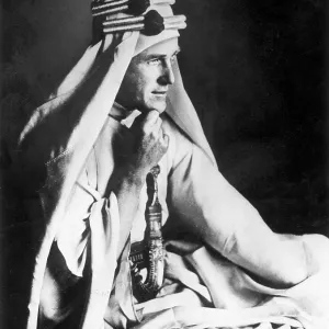 T.E. Lawrence, English Officer and Author