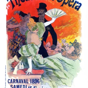 Theatre de l'Opera Poster, Jules Cheret, 1896