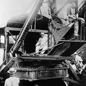 Theodore Roosevelt, Panama Canal Construction, 1906 Theodore Roosevelt, Panama Canal Construction, 1906