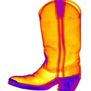 X-ray of a Cowboy Boot X-ray of a Cowboy Boot