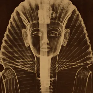 X-ray of an Egyptian Mask X-ray of an Egyptian Mask