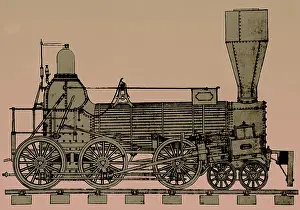 Locomotion Prints: 19th Century Locomotive