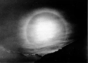 Clouds Prints: 22 Degree Solar Halo, 1928