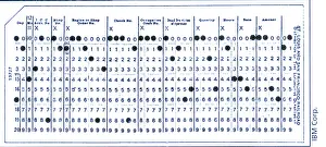 Storage Prints: 45 Column Punch Cards
