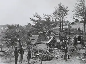 Camp Prints: Abandoned Confederate Camp