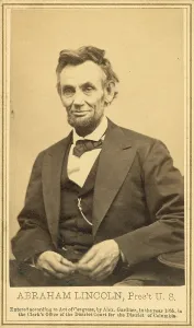 Prints of Photograph from the last formal portrait sitting, February 5, 1865, in Washington, D.C. One of five poses taken by Alexander Gardner ten weeks before the President was assassinated : Abraham Lincoln's Last Portrait Sitting, 1865