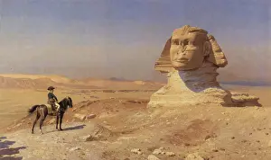 Sphinx Prints: Africa, Napoleon Bonaparte Before the Sphinx