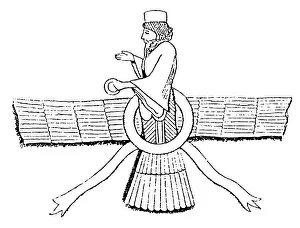 Truth Prints: Ahura Mazda, Zoroastrian God of Truth