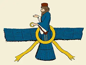 Best Sellers Part IV Prints: Ahura Mazda, Zoroastrian God of Truth