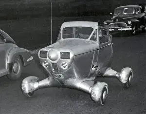 Transportation Prints: Airphibian, Roadable Aircraft, 1947