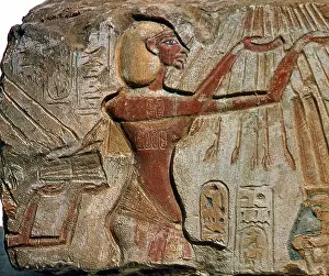 14th Prints: Akhenaten, New Kingdom Egyptian Pharaoh