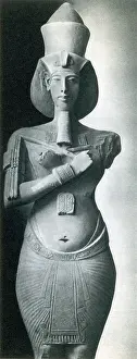 Statues Prints: Akhenaten, New Kingdom Egyptian Pharaoh