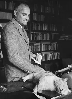 Alberto Prints: Alberto Moravia, Italian Writer