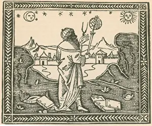 Astrologer Prints: Albumasar, Persian Astrologer Astronomer