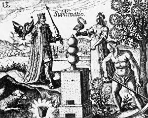 Mystical Prints: Alchemy Illustration