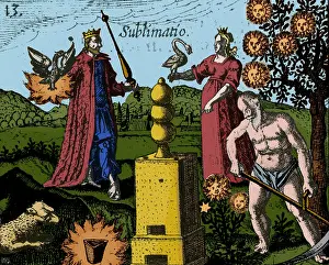 Mystical Prints: Alchemy Illustration