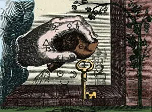 Mystical Prints: Alchemy Illustration