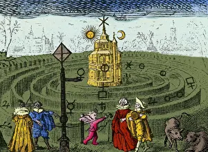 Mystical Prints: Alchemy Illustration