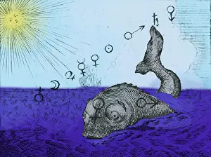 Mystical Prints: Alchemy Illustration