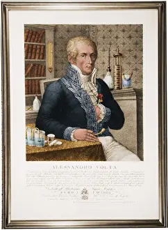 Count Prints: Alessandro Volta, Italian Physicist