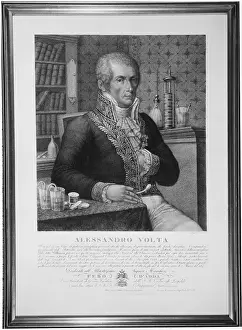 Count Prints: Alessandro Volta, Italian Physicist