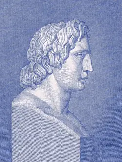 Macedonian Prints: Alexander the Great, Greek King of Macedon