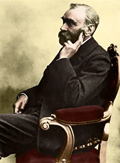 Chemist Prints: Alfred Nobel, Swedish Chemist and Inventor