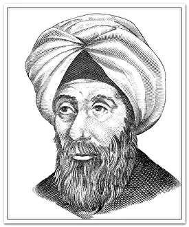 Arabic Prints: Alhazen, Arab Polymath