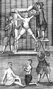 Cruelty Prints: Amboyna Massacre, Water Torture, 1623