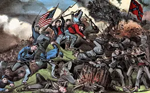 1863 Prints: American Civil War, Battle of Chattanooga, 1863