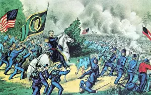 Charge Prints: American Civil War, Battle of Seven Pines, 1862